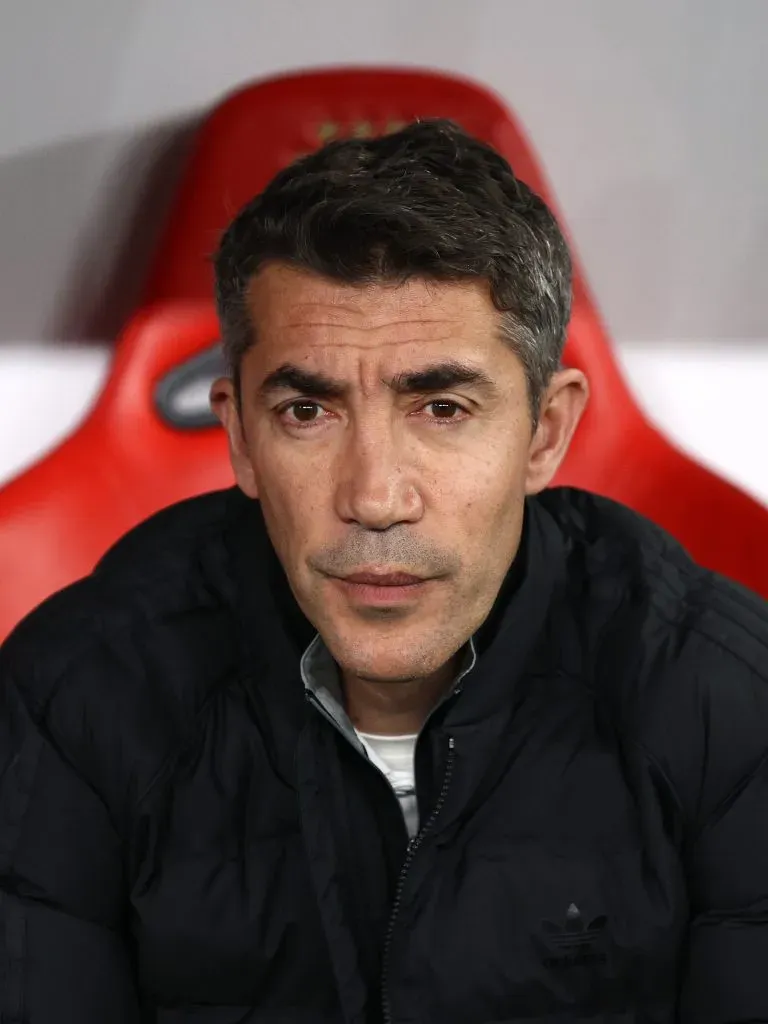 Bruno Lage fez a antevisão do jogo, em conferência de imprensa. Foto: Carlos Rodrigues/Getty Images.