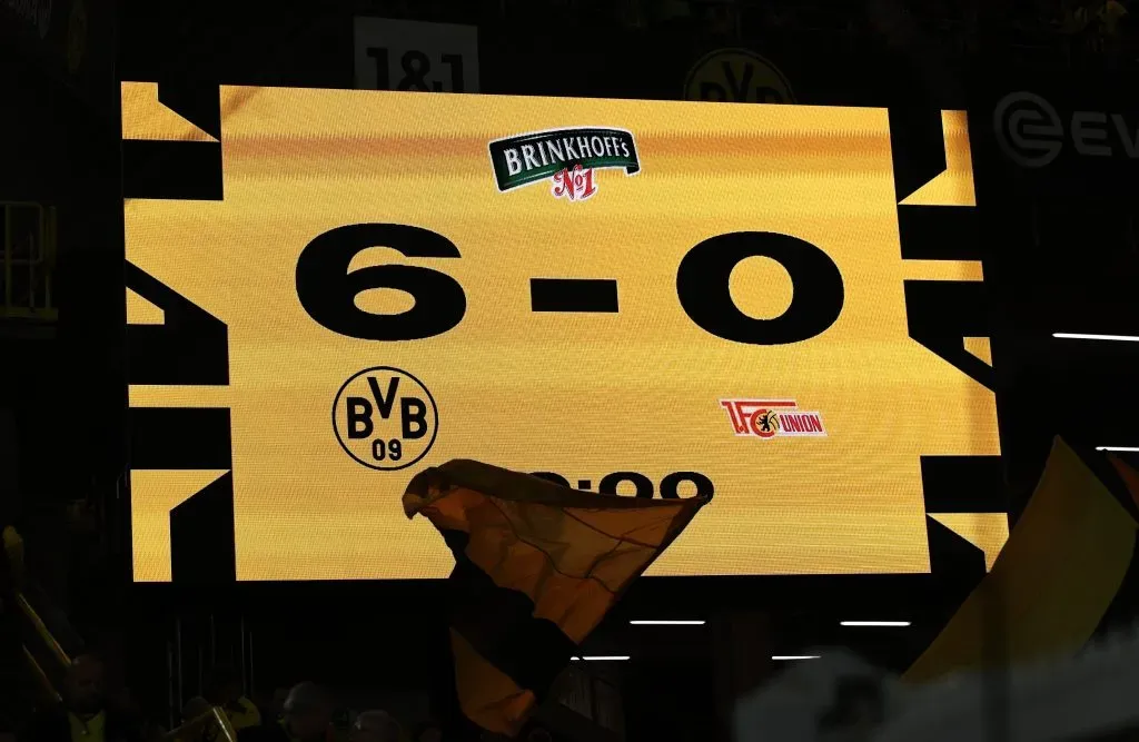 Borussia Dortmund goleou Union Berlim por 6-0. Foto: Getty Images