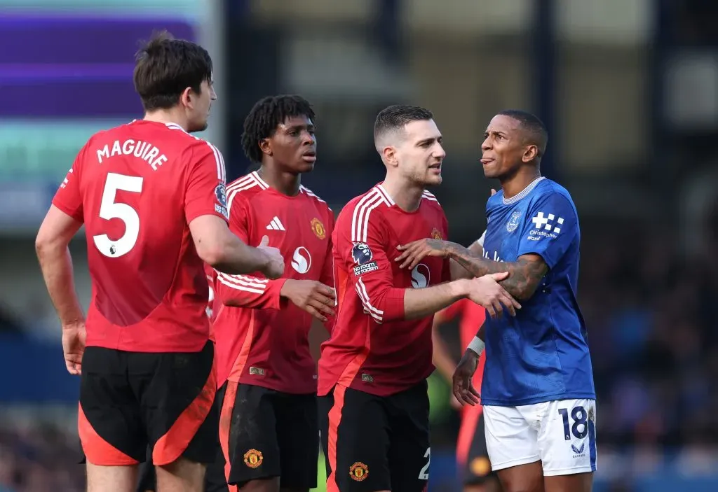 Manchester United empatou com o Everton. Foto: Getty Images
