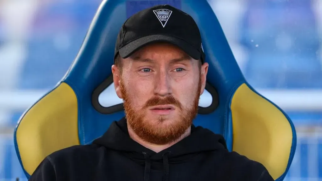 Ian Cathro, treinador do Estoril. Foto: Estoril