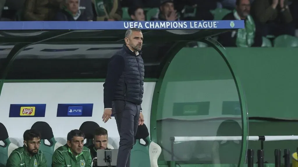 Rui Borges, treinador do Sporting