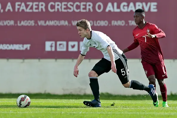 Umaro Embaló na Seleção Nacional sub-17. Foto: Getty Images
