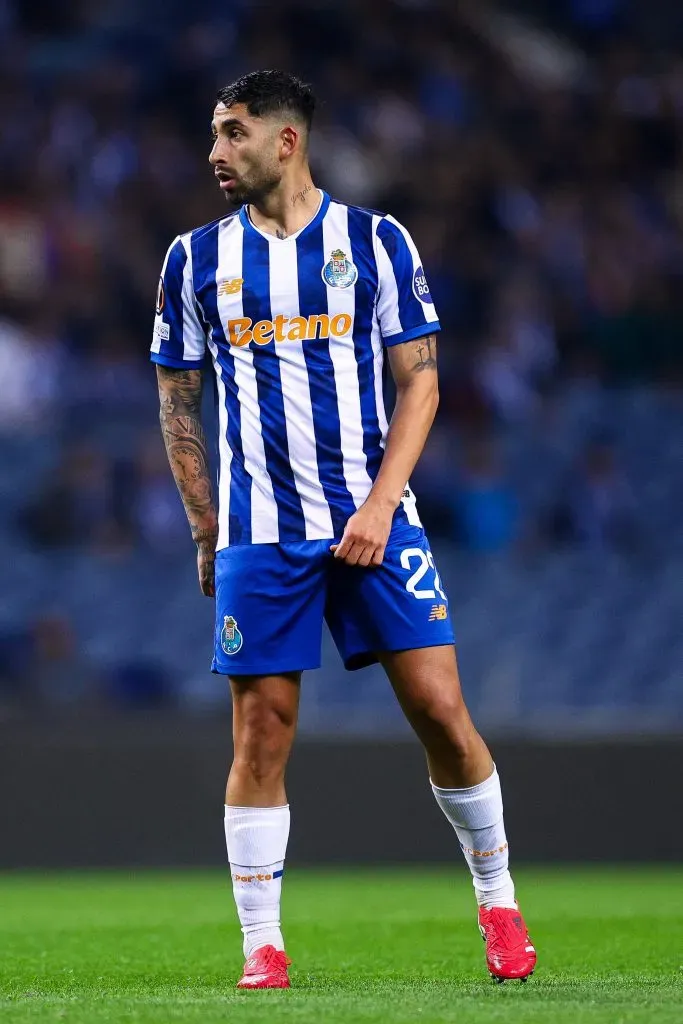 Alan Varela, jogador do FC Porto. Foto: Diogo Cardoso/Getty Images.