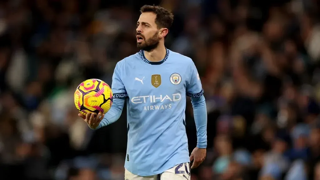 Bernardo Silva, jogador do Manchester City. Foto: Getty