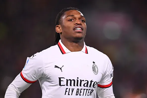 Rafael Leão marcou pela sexta vez na Serie A. Foto: Getty Images