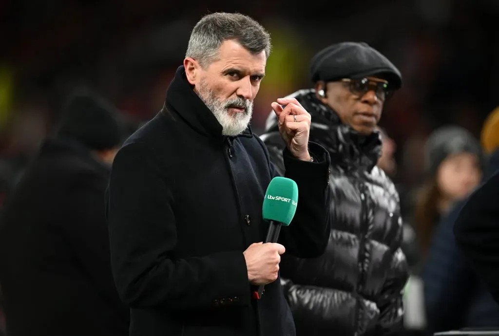 Roy Keane, antigo jogador do Manchester United. Foto: Getty Images