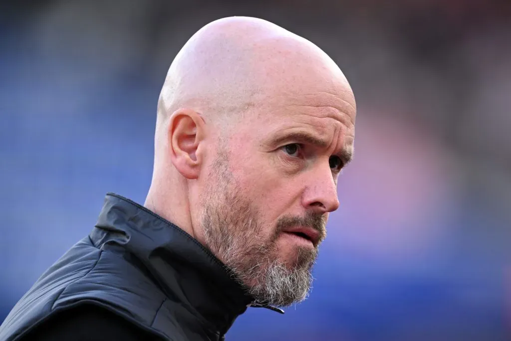 Erik ten Hag, antigo treinador do Manchester United. Foto: Getty Images