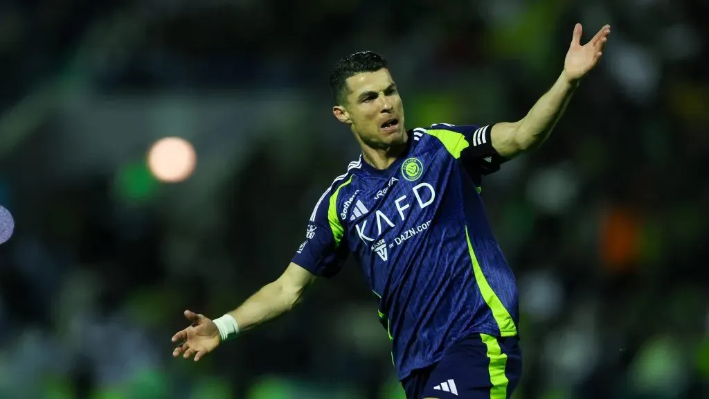Cristiano Ronaldo não marcou e o Al Nassr perdeu. Foto: Getty Images.