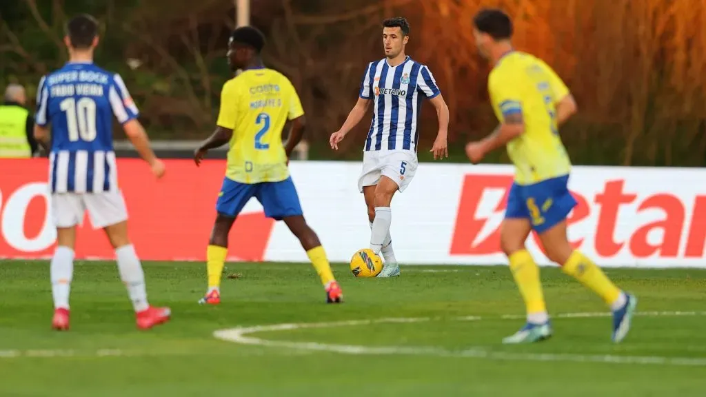 Marcano regressou à competição e foi titular. Foto: FCP.