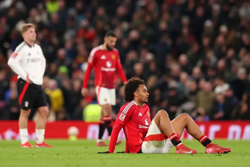 Manchester United eliminado pelo Fulham. Foto: Getty Images