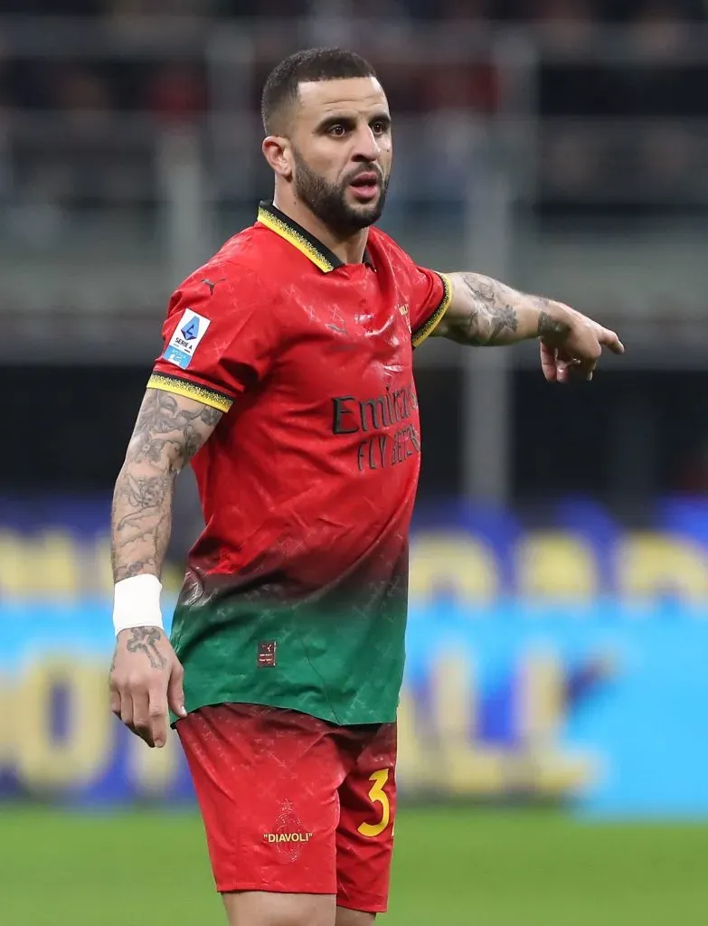 Kyle Walker, jogador do Milan. Foto: Getty Images)