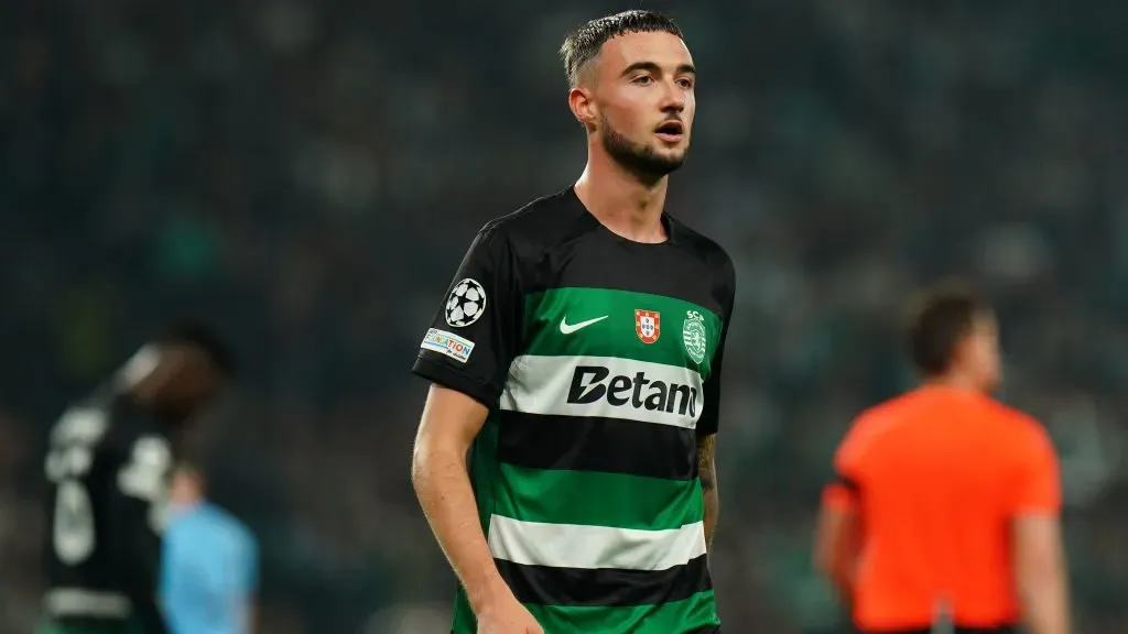 Zeno Debast, jogador do Sporting. Foto: Getty Images