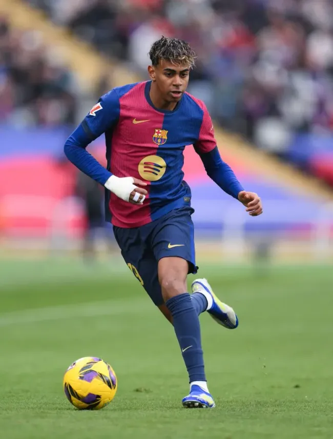 Lamine Yamal, jogador do Barcelona. Foto: Getty Images