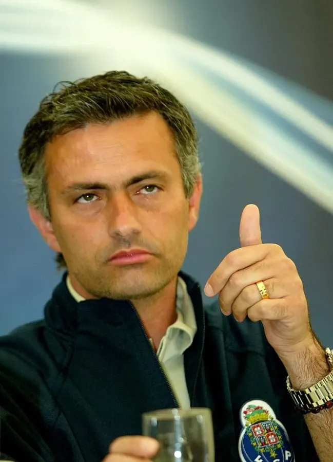 Mourinho, quando treinava o FC Porto. Foto: Stuart Franklin/Getty Images.