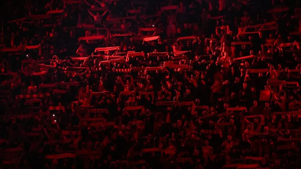 Benfica em maus lençóis na Champions League. Foto: Getty Images.