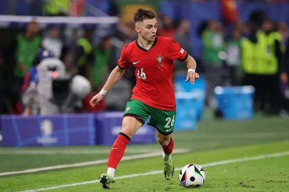 Francisco Conceição durante a Euro 2024. Foto: Getty Images