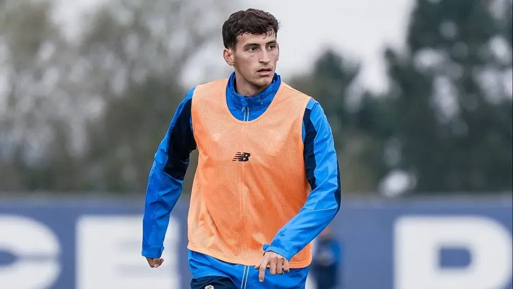 Tomás Pérez chegou ao FC Porto no mercado de inverno. Foto: FCP.
