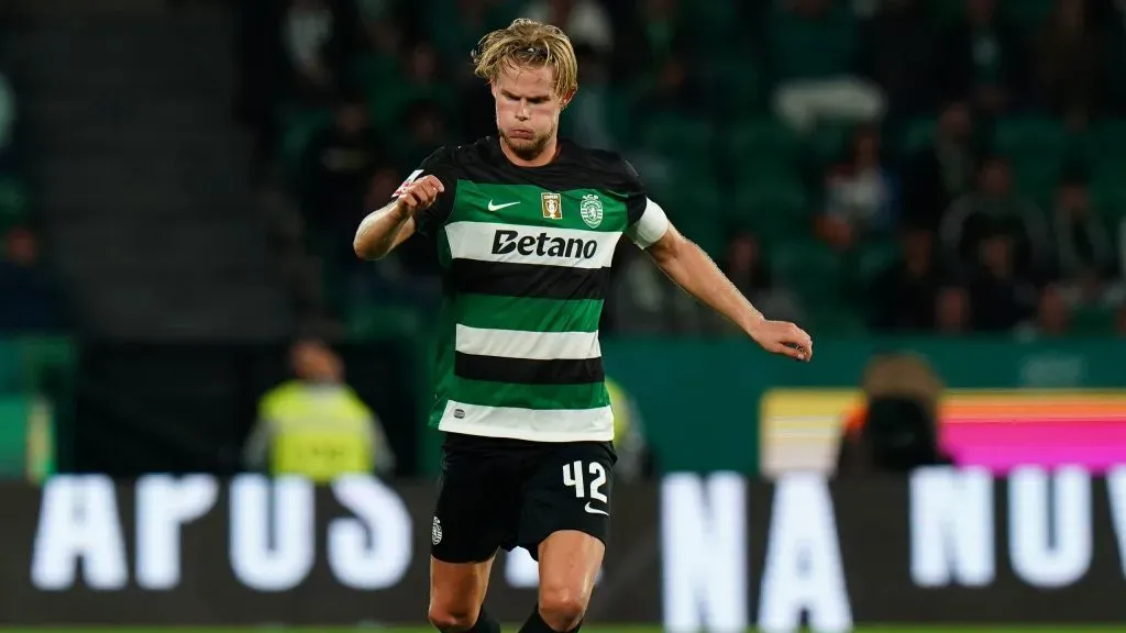 Morten Hjulmand, jogador do Sporting