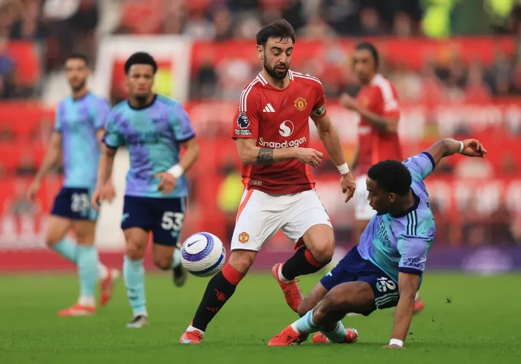 Manchester United e Arsenal empataram. Foto: Getty Images
