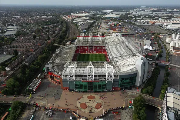 Old Trafford, estádio do Manchester United. Foto: Getty Images