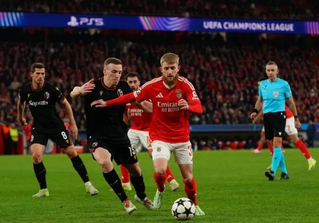 Beste em ação na Champions League. Foto: Gualter Fatia/Getty Images.