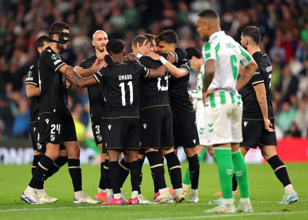 Vitória SC joga segunda mão com o Betis. Foto: Getty Images