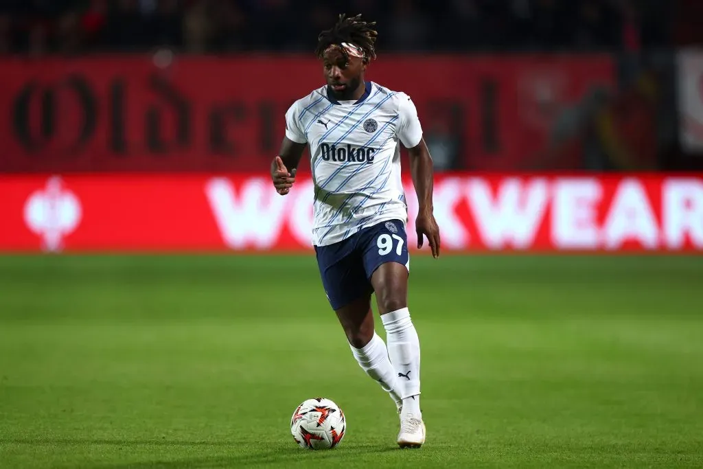 Allan Saint-Maximin, jogador do Fenerbahçe. Foto: Getty Images