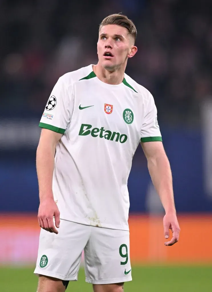 Viktor Gyokeres, goleador do Sporting e melhor marcador do campeonato. Foto: Stuart Franklin/Getty Images.