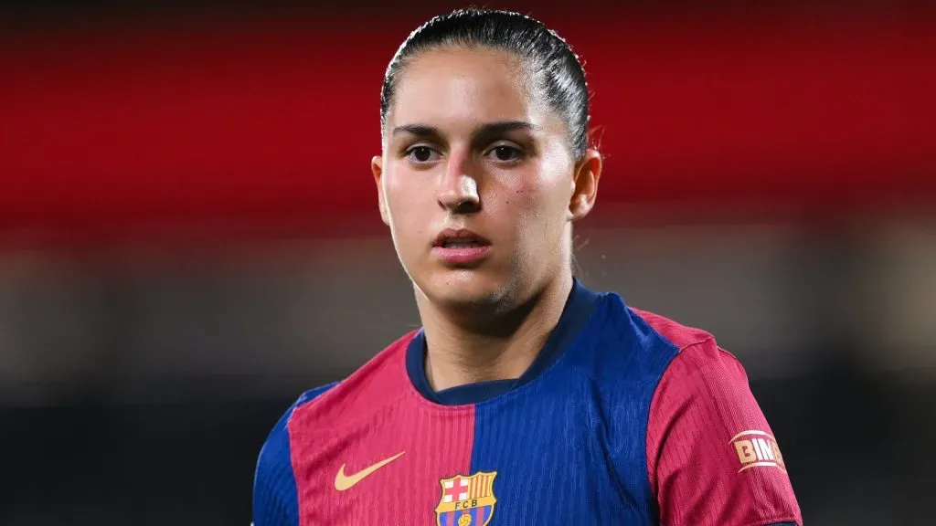 Kika Nazareth, jogadora do Barcelona. Foto: Getty Images