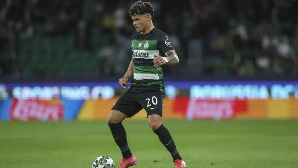 Maxi Araújo no Sporting. Foto: Getty Images