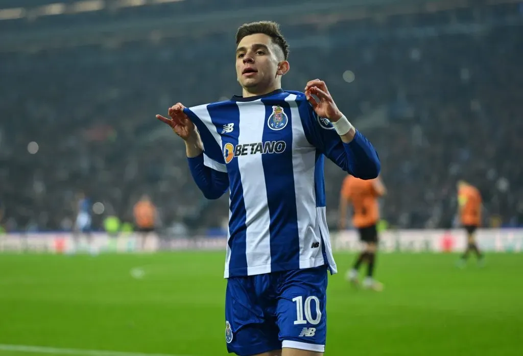 Francisco Conceição no FC Porto, em 2023. Foto: Octavio Passos/Getty Images.