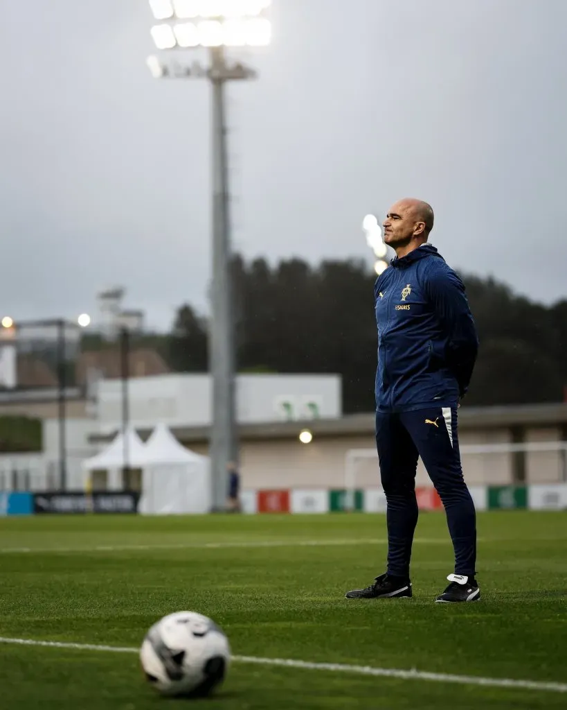 Roberto Martínez, selecionador de Portugal. Foto: FPF