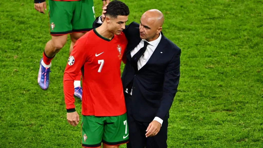 Roberto Martínez analisou duelo entre Dinamarca e Portugal. Foto: Getty Images.
