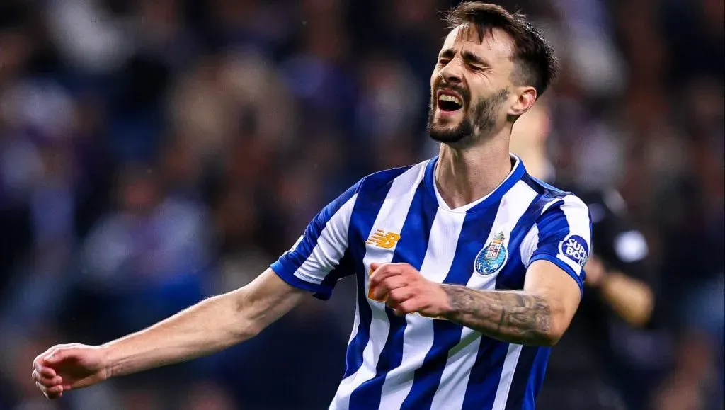 Fábio Vieira está no FC Porto por empréstimo do Arsenal. Foto: Getty Images.