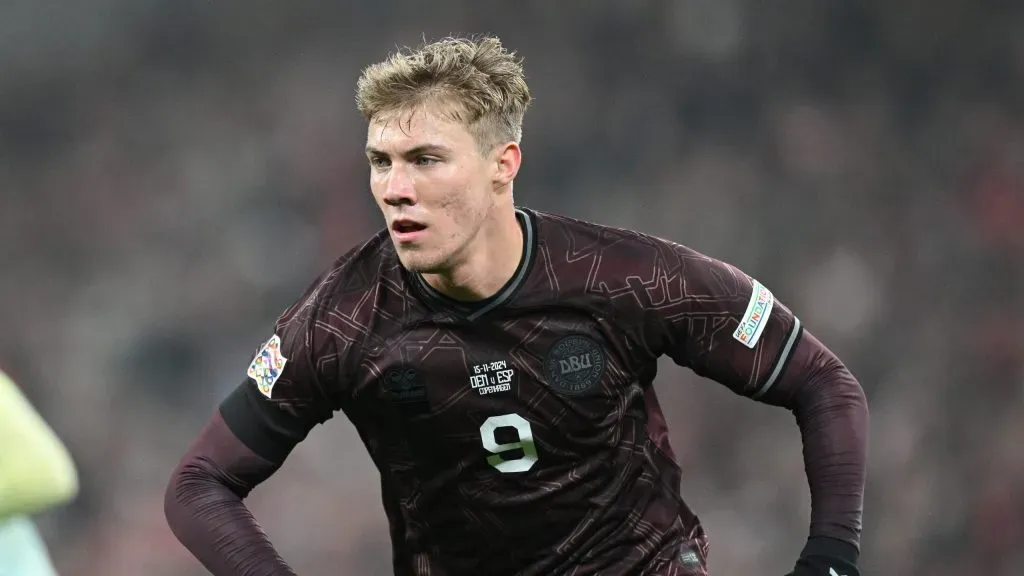 Rasmus Hojlund, avançado da Dinamarca