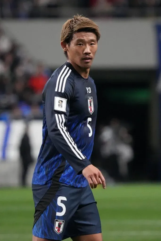 Hidemasa Morita, internacional pelo Japão. Foto: Getty Images