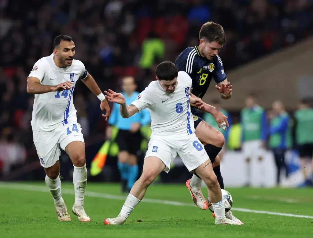 Grécia vence Escócia. Foto: Getty Images