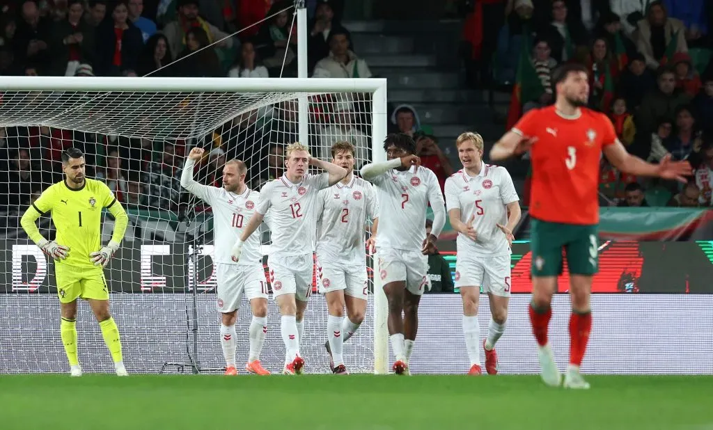 A Dinamarca esteve em vantagem na eliminatória. Foto: Getty Images