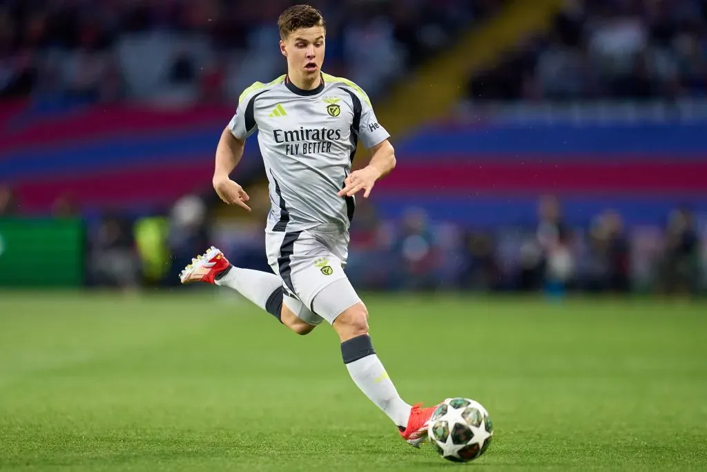 Samuel Dahl, jogador do Benfica. Foto: Getty Images