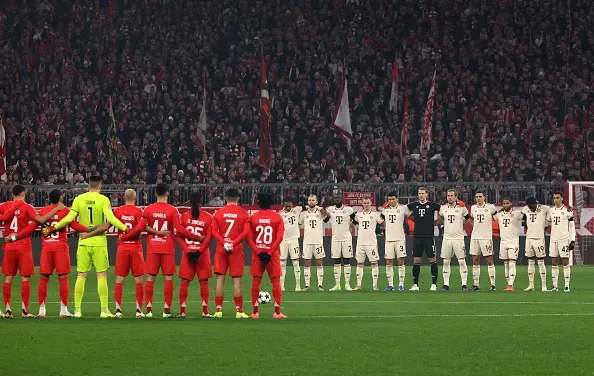 Bayern x Benfica na Allianz Arena, em novembro. Foto: Getty Images