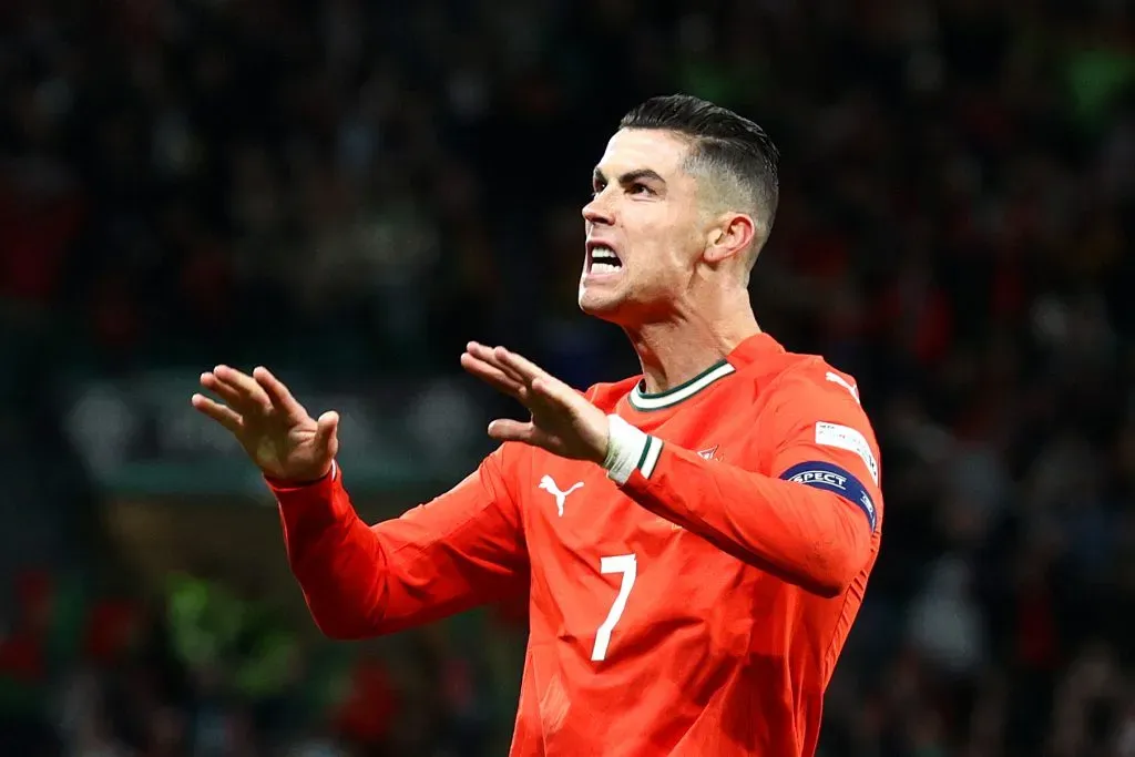 Cristiano Ronaldo fará, provavelmente, a sua última qualificação para um Mundial. Foto: Carlos Rodrigues/Getty Images.