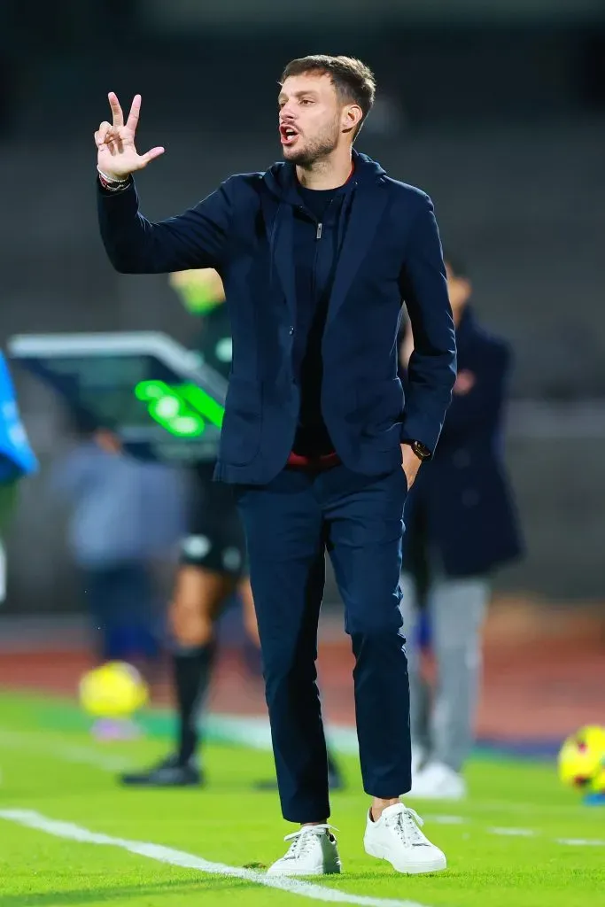 Martín Anselmi, atual treinador do FC Porto. Foto: Hector Vivas/Getty Images.