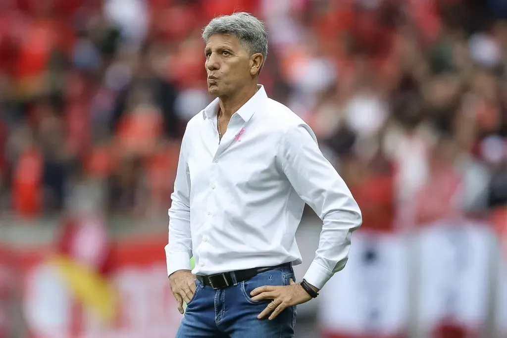Renato Gaúcho, ex-jogador e atual treinador. Foto: Pedro H. Tesch/Getty Images.