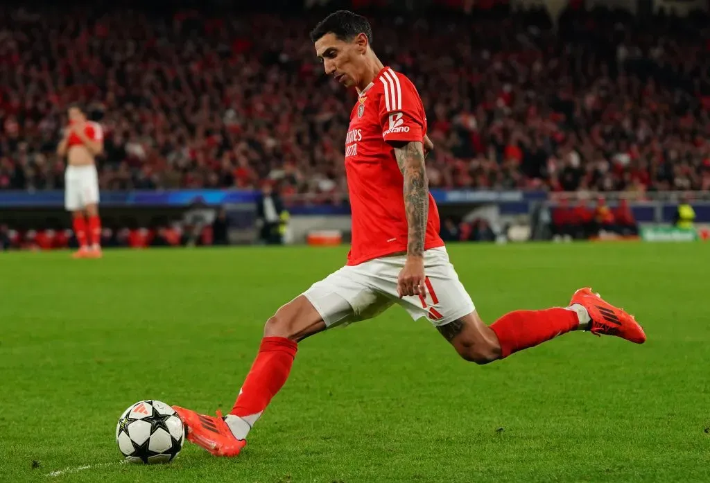 Di María marcou no seu regresso. Foto: Gualter Fatia/Getty Images.