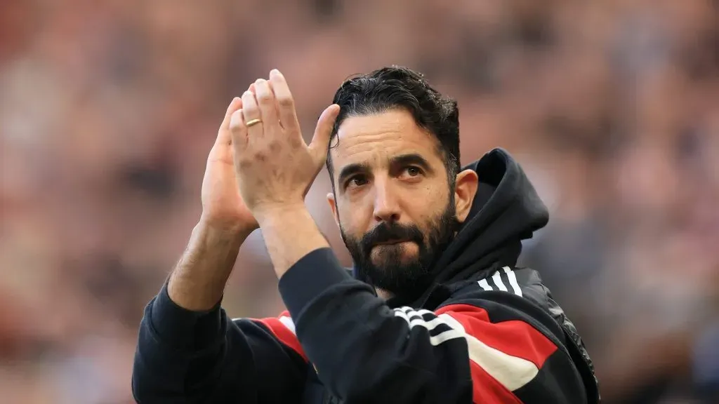 Ruben Amorim, treinador do Manchester United