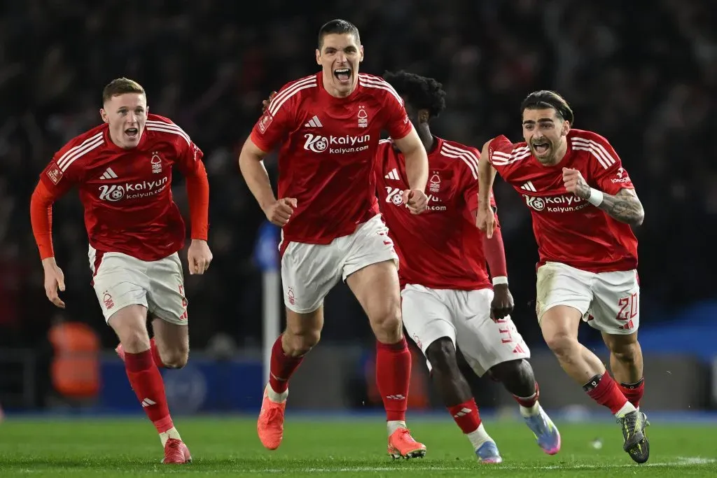 Nottingham Forest venceu o Brighton. Foto: Getty Images