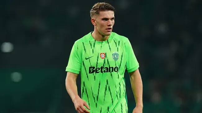 Viktor Gyokeres, avançado do Sporting, entrou na mira do Arsenal. Foto: Getty Images