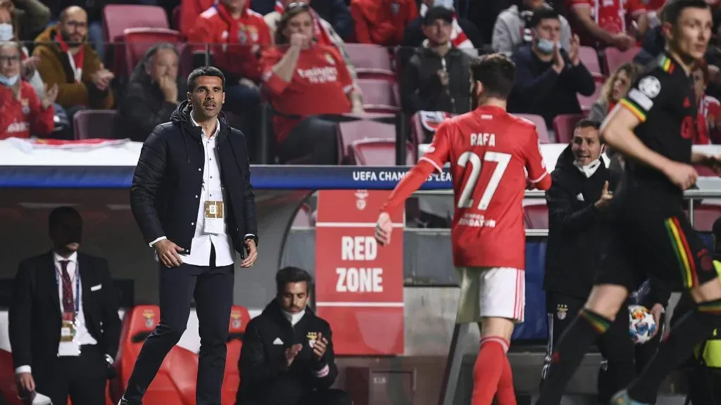 Gonçalo Ramos elogiou Nélson Verísismo. Foto: Getty Images.