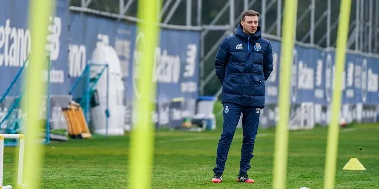 Martín Anselmi, treinador do FC Porto. Foto: FCP.