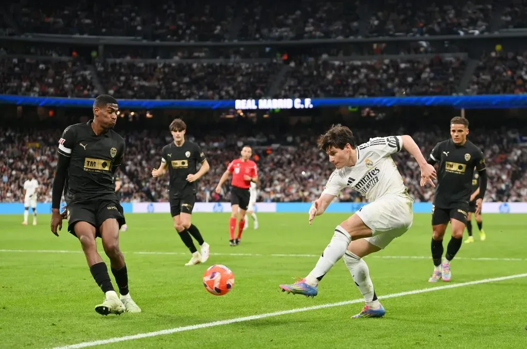 Real Madrid perde com o Valência. Foto: Getty Images